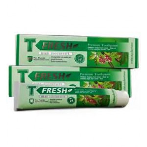 ยาสีฟันสมุนไพร ที เฟรส (T-Fresh Herb Toothpaste)