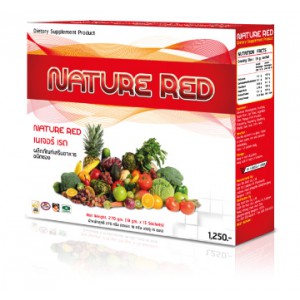 เนเจอร์เรด Nature red (15 ซอง:กล่อง,150 PV) 